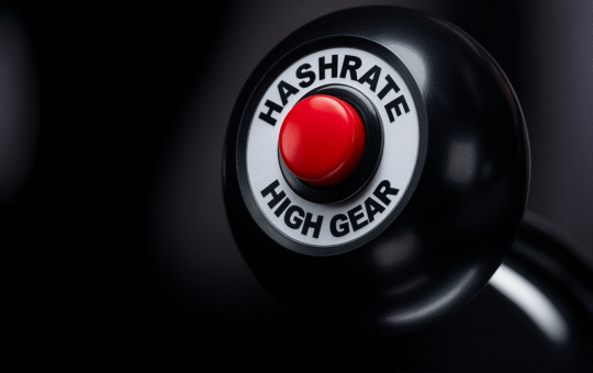 Bitcoin’s Hashrate Brushes All-Time High as Miners Close in on June Peak