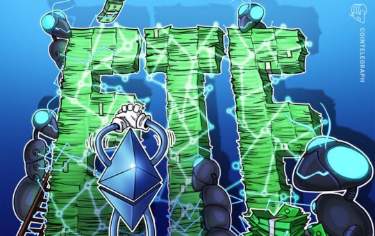 Spot Ether ETFs Hit $453M in Inflows, Extend 16-Day Streak